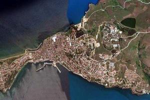 锡诺普市卫星地图-土耳其锡诺普市中文版地图浏览-锡诺普旅游地图