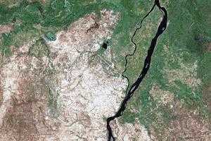 朱巴市(首都)卫星地图-南苏丹朱巴市(首都)中文版地图浏览-朱巴旅游地图