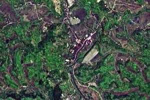 中华乡卫星地图-四川省达州市大竹县白塔街道、村地图浏览