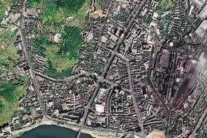 冷水江市卫星地图-湖南省娄底市冷水江市、区、县、村各级地图浏览