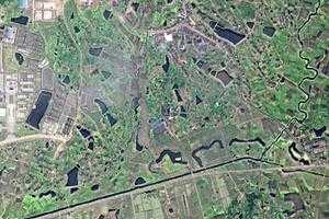 干杉乡卫星地图-湖南省长沙市长沙县长龙街道、村地图浏览