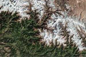 喜马拉雅山脉南麓旅游地图_喜马拉雅山脉南麓卫星地图_喜马拉雅山脉南麓景区地图