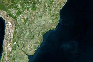 圣保罗市卫星地图-巴西圣保罗市中文版地图浏览-圣保罗旅游地图