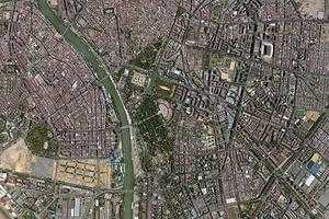 塞维利亚西班牙广场旅游地图_塞维利亚西班牙广场卫星地图_塞维利亚西班牙广场景区地图