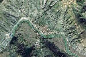 立节乡卫星地图-甘肃省甘南藏族自治州舟曲县立节乡、村地图浏览