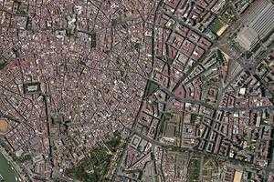 塞維利亞市衛星地圖-西班牙塞維利亞市中文版地圖瀏覽-塞維利亞旅遊地圖