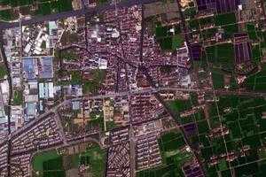 庄行鎮衛星地圖-上海市奉賢區西渡街道、村地圖瀏覽