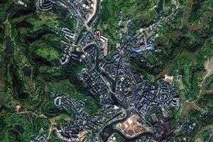 研城镇卫星地图-四川省乐山市井研县研城镇、村地图浏览