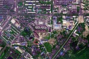 大弯卫星地图-四川省成都市青白江区大弯街道地图浏览