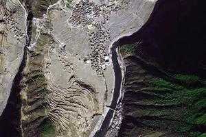 草登乡卫星地图-四川省阿坝藏族羌族自治州马尔康市草登乡、村地图浏览