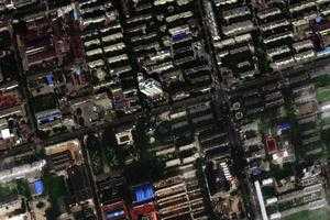 昆仑路卫星地图-新疆维吾尔自治区阿克苏地区克拉玛依市克拉玛依区迎宾街道地图浏览
