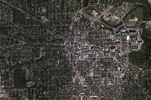 安娜堡市衛星地圖-美國密歇根州安娜堡市中文版地圖瀏覽-安娜堡旅遊地圖