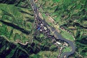 罗文镇卫星地图-四川省达州市万源市古东关街道、村地图浏览