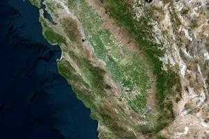 美国加州一号公路旅游地图_美国加州一号公路卫星地图_美国加州一号公路景区地图