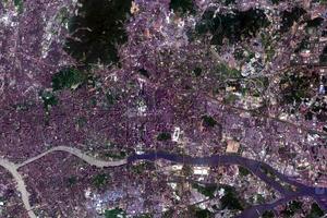 广州市卫星地图-广东省广州市、区、县、村各级地图浏览