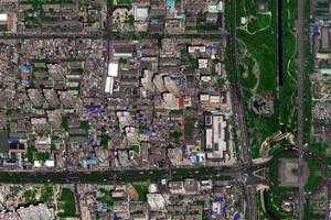 西關衛星地圖-陝西省西安市蓮湖區西關街道地圖瀏覽