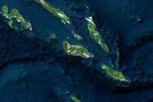 所罗门群岛卫星地图-所罗门群岛各城市中文版地图浏览-所罗门群岛旅游地图