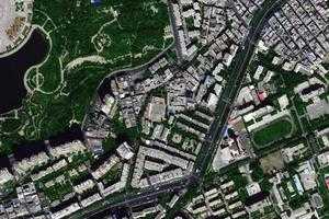 六道湾卫星地图-新疆维吾尔自治区阿克苏地区乌鲁木齐市水磨沟区榆树沟街道地图浏览