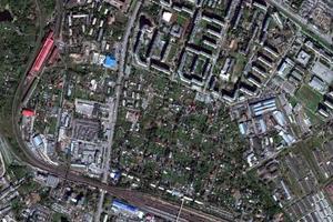 哈巴羅夫斯克市-衛星地圖-俄羅斯哈巴羅夫斯克市-中文版地圖瀏覽-哈巴羅夫斯克旅遊地圖