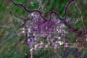 长倘口镇卫星地图-湖北省仙桃市豆河镇、村地图浏览
