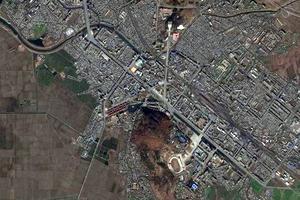 沙里院市卫星地图-朝鲜沙里院市中文版地图浏览-沙里院旅游地图
