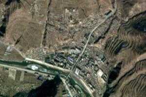喀尔钦乡卫星地图-甘肃省甘南藏族自治州卓尼县喀尔钦乡、村地图浏览