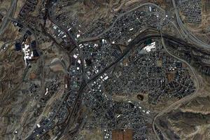 羅克斯普林斯市衛星地圖-美國懷俄明州羅克斯普林斯市中文版地圖瀏覽-羅克斯普林斯旅遊地圖