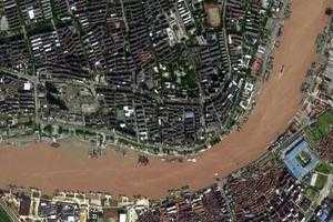 镇海区卫星地图-浙江省宁波市镇海区、村地图浏览
