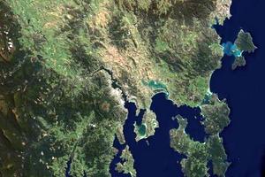 塔斯馬尼亞州衛星地圖-澳大利亞悉尼市中文版地圖瀏覽-塔斯馬尼亞州旅遊地圖
