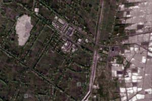 兰干乡卫星地图-新疆维吾尔自治区阿克苏地区和田地区于田县达里雅布依乡、村地图浏览