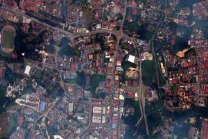 淡邊縣衛星地圖-馬來西亞森美蘭州(芙蓉市)淡邊縣中文版地圖瀏覽-淡邊旅遊地圖