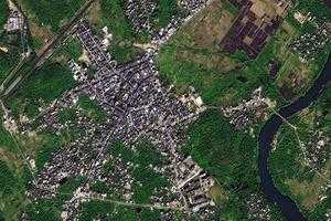 霞洞镇卫星地图-广东省茂名市电白区电海街道、村地图浏览