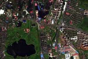 灯塔镇卫星地图-吉林省辽源市西安区灯塔镇、村地图浏览