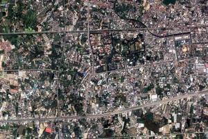 佛统市卫星地图-泰国佛统市中文版地图浏览-佛统旅游地图