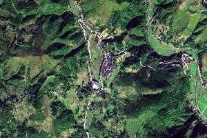 白羊乡卫星地图-四川省达州市万源市古东关街道、村地图浏览