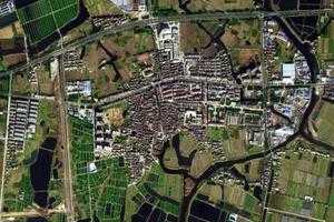 朱林镇卫星地图-江苏省常州市金坛区西城街道、村地图浏览