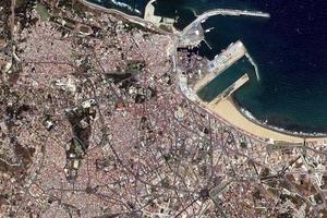 丹吉尔市卫星地图-摩洛哥丹吉尔市中文版地图浏览-丹吉尔旅游地图