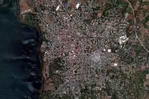 馬薩亞市衛星地圖-尼加拉瓜馬薩亞市中文版地圖瀏覽-馬薩亞旅遊地圖