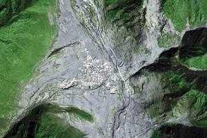 雅拉乡卫星地图-四川省甘孜藏族自治州康定市榆林街道、村地图浏览