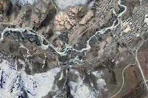 江茸乡卫星地图-四川省阿坝藏族羌族自治州红原县江茸乡、村地图浏览