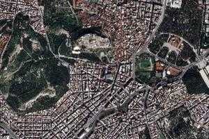 希腊雅典市旅游地图_希腊雅典市卫星地图_希腊雅典市景区地图