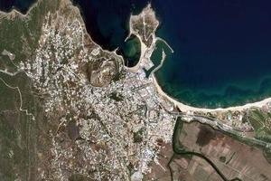 塔巴卡市卫星地图-突尼斯塔巴卡市中文版地图浏览-塔巴卡旅游地图