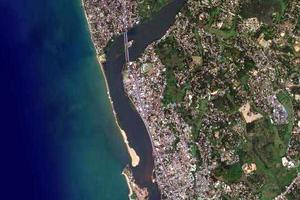 卡卢特勒市卫星地图-斯里兰卡卡卢特勒市中文版地图浏览-卡卢特勒旅游地图