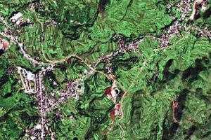 坪地彝族乡卫星地图-贵州省六盘水市盘州市亦资街道、村地图浏览