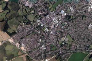 利奇菲尔德市卫星地图-英国英格兰利奇菲尔德市中文版地图浏览-利奇菲尔德旅游地图