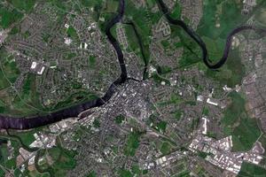 利默里克市卫星地图-爱尔兰利默里克市中文版地图浏览-利默里克旅游地图