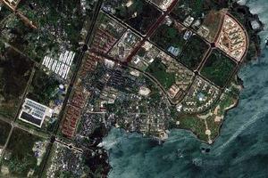 新英湾社区卫星地图-海南省儋州市杨浦区洋浦经济开发区长海路街道港区社区地图浏览