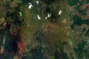 洛巴耶省(姆拜基市)衛星地圖-中非洛巴耶省(姆拜基市)中文版地圖瀏覽-洛巴耶旅遊地圖