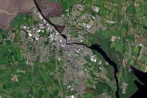 斯萊戈市衛星地圖-愛爾蘭斯萊戈市中文版地圖瀏覽-斯萊戈旅遊地圖