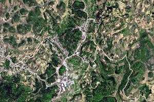 普田回族乡卫星地图-贵州省六盘水市盘州市亦资街道、村地图浏览